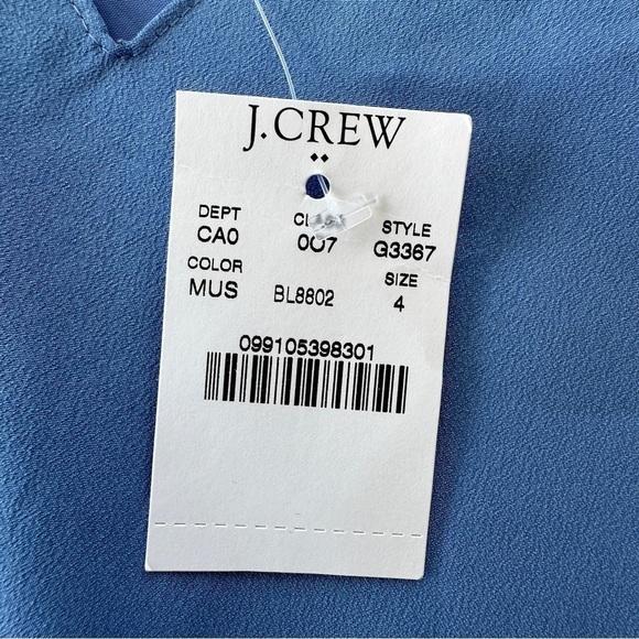 J. Crew camisole, scalloped neckline, racer back, adjustable  straps, lined - Picture 12 of 15